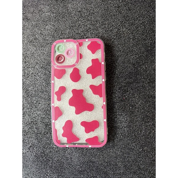 The Unbranded Brand Accessories - iPhone 11 Pro Girly Cute Stylish Phone Case Hot Pink Leopard